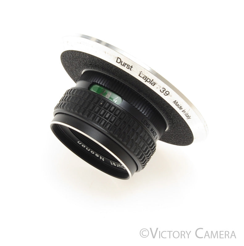 Durst Neonon 50mm f2.8 Enlarging Lens with Lapla Board - Victory Camera