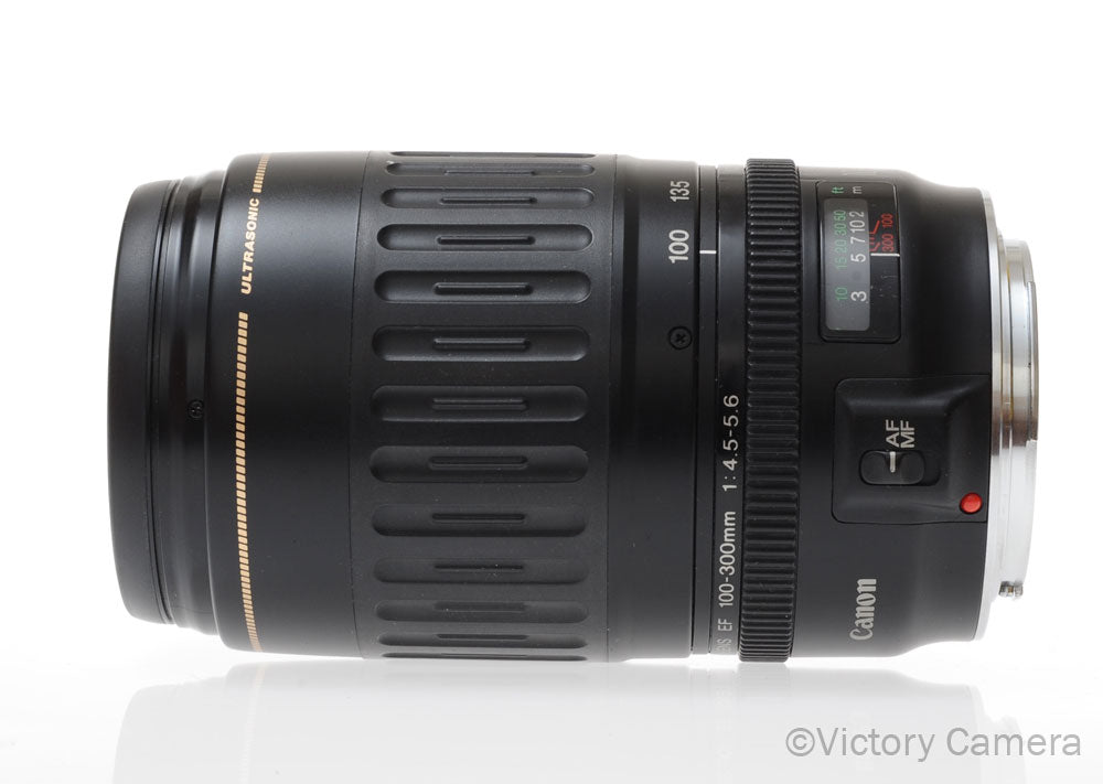 Canon EOS EF 100-300mm f4.5-5.6 Ultrasonic Telephoto Zoom Lens [EXC-] - Victory Camera