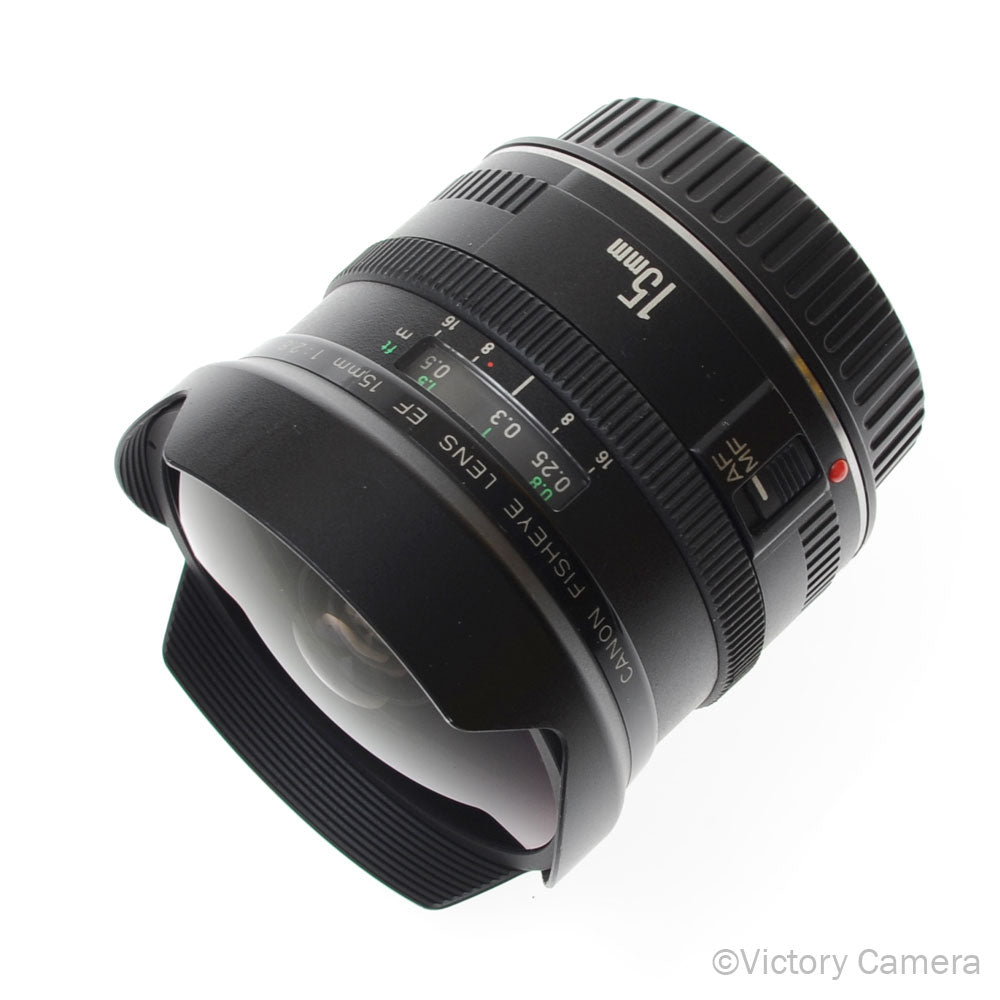 Canon EF 15mm f2.8 Fisheye Wide Angle Prime Lens [EXC+] - Victory Camera