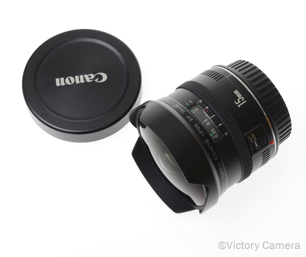 Canon EF 15mm f2.8 Fisheye Wide Angle Prime Lens [EXC+] - Victory Camera