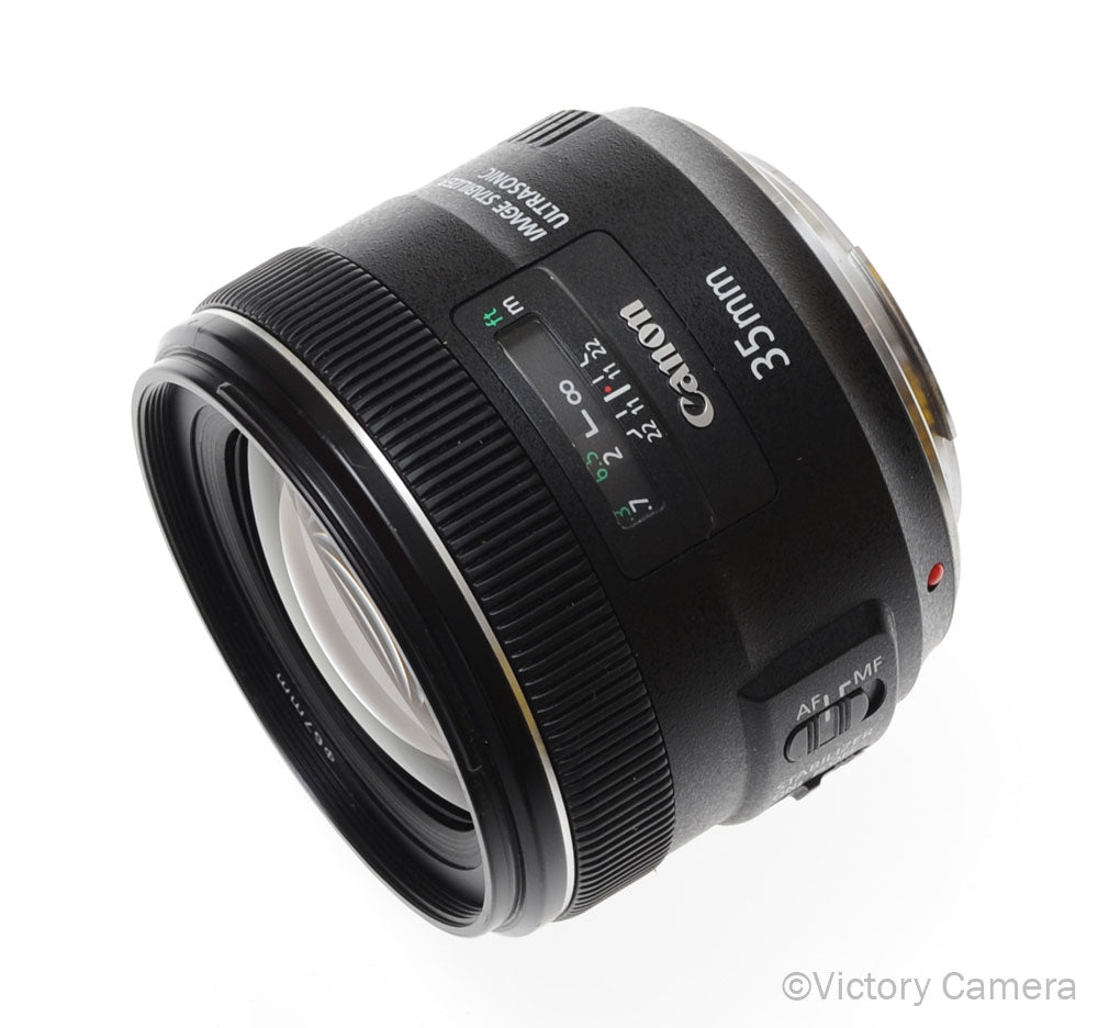 Canon EOS EF 35mm f2 IS USM Lens Wide Angle Prime Lens [EXC+] - Victory Camera