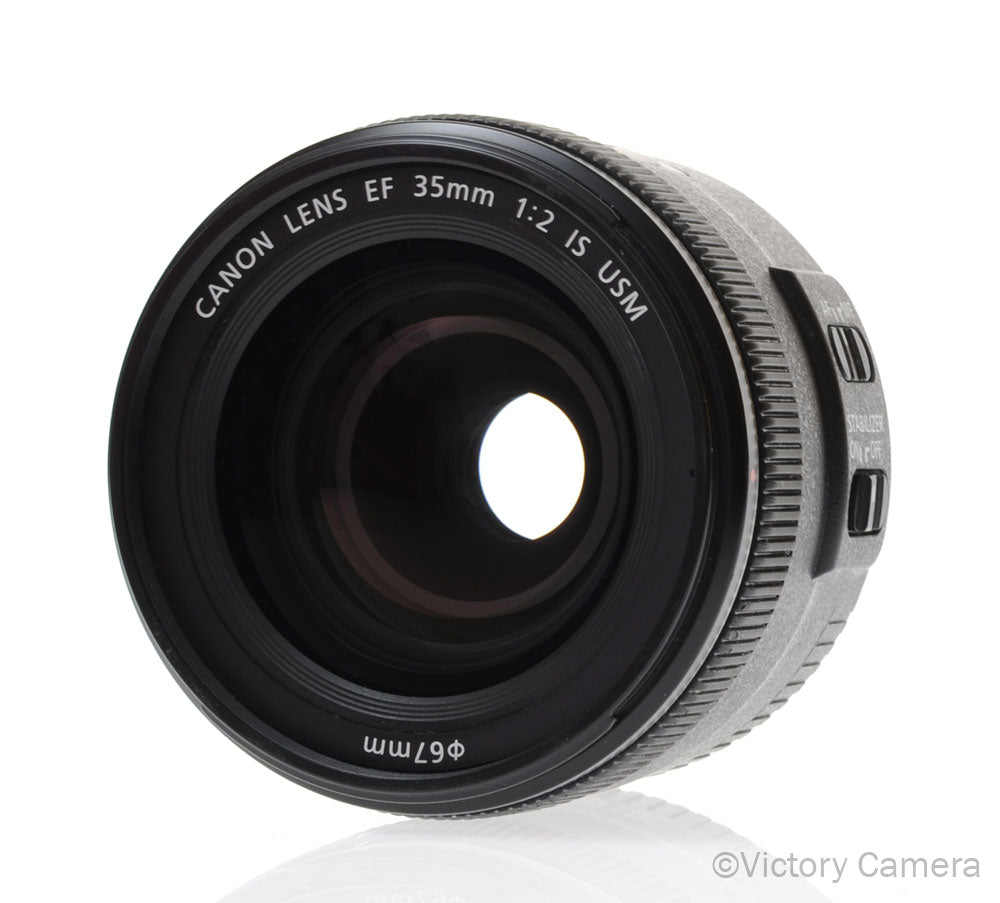 Canon EOS EF 35mm f2 IS USM Lens Wide Angle Prime Lens [EXC+] - Victory Camera