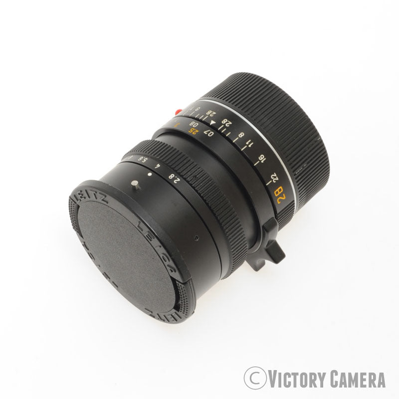 Leica Elmarit-M 28mm f2.8 V3 M Mount Wide Angle Prime Lens 11804 CLA'd