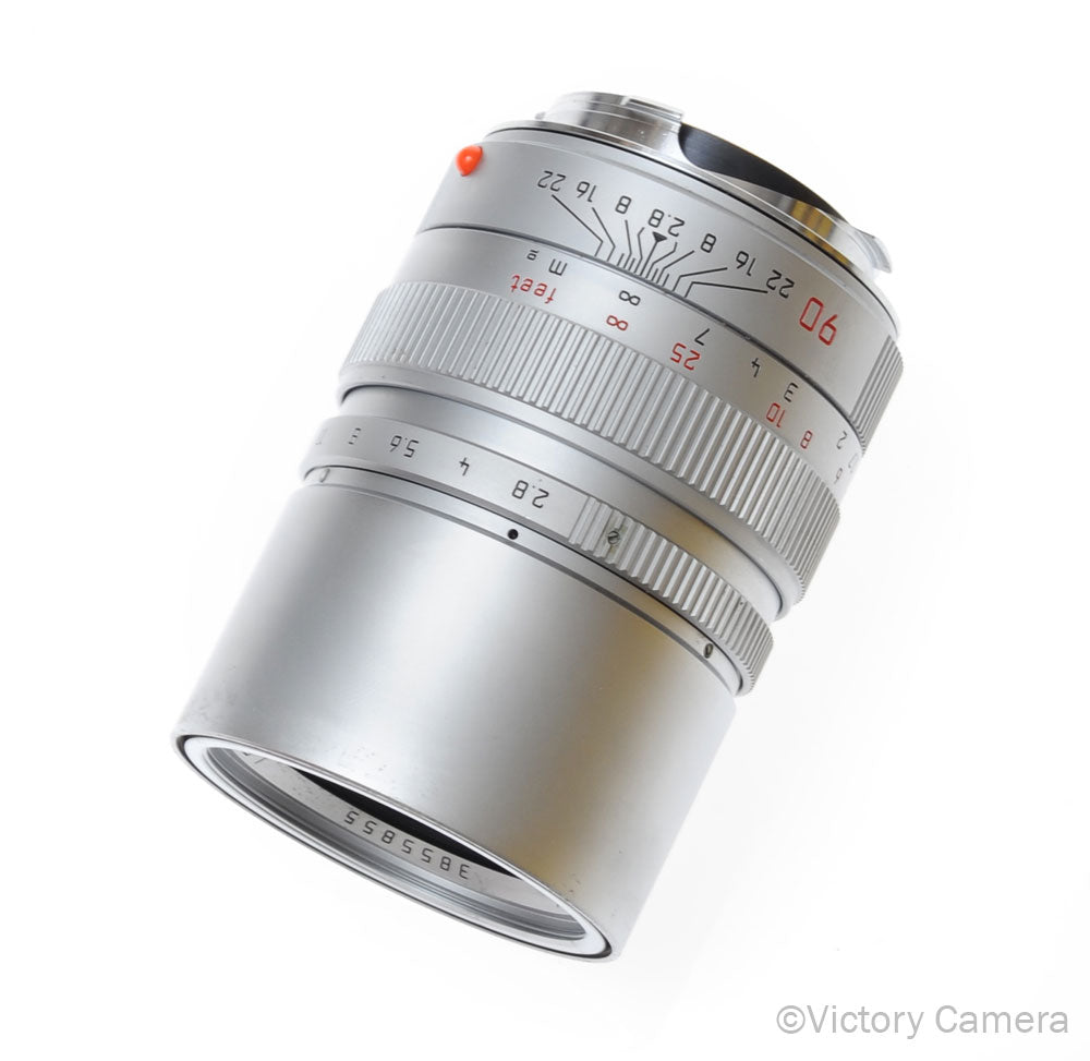 Leica Elmarit-M 90mm f2.8 11808 Chrome Telephoto Prime Lens for M Mount [EXC] image 1
