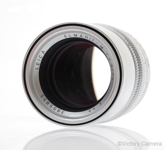 Leica Elmarit-M 90mm f2.8 11808 Chrome Telephoto Prime Lens for M Mount [EXC] image 2