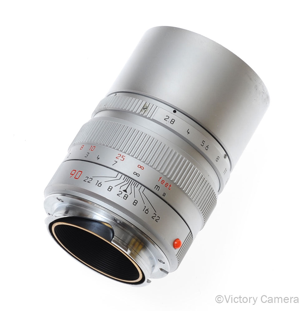 Leica Elmarit-M 90mm f2.8 11808 Chrome Telephoto Prime Lens for M Mount [EXC] image 5