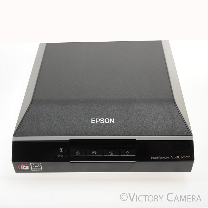 Epson Perfection V600 Photo Scanner w/ 35mm and 120mm Film Holders [EX
