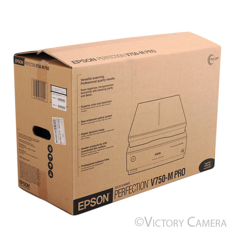 Epson Perfection V750-M Pro Flatbed Scanner w/ Trays [MINT] - Victory Camera