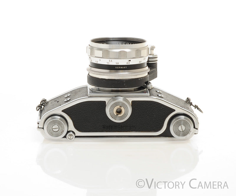 Ihagee Dresden Exakta VX Chrome 35mm SLR Camera Body [GOOD] - Victory Camera