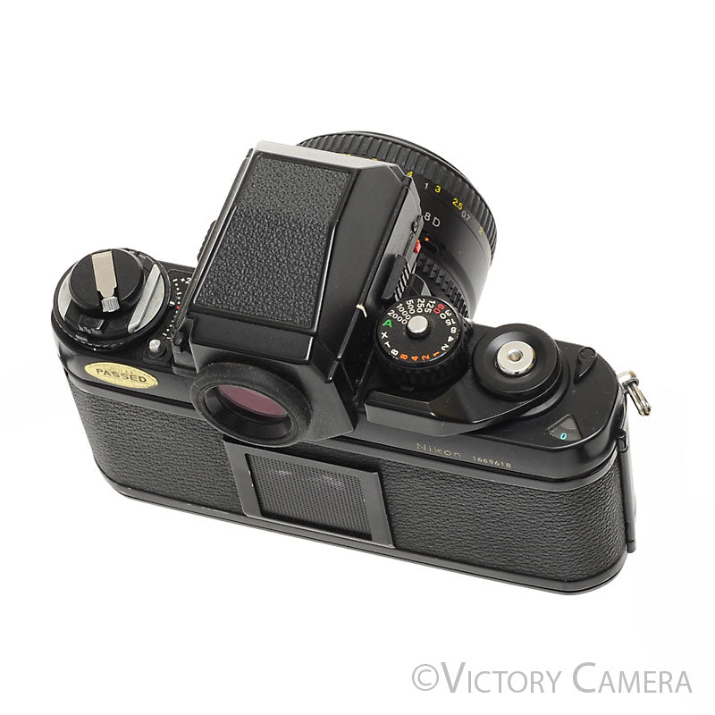 Nikon F3 HP F3HP 35mm Film Camera w/ Nikon 50mm f1.8 Lens [EXC+] image 3