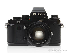 Nikon F3 HP F3HP 35mm Film Camera w/ Nikon 50mm f1.4 AI Lens [EXC+]