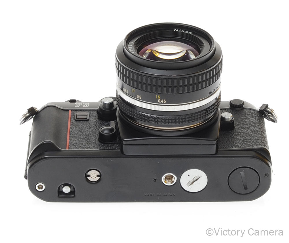 Nikon F3 HP F3HP 35mm Film Camera w/ Nikon 50mm f1.4 AI Lens [EXC+]