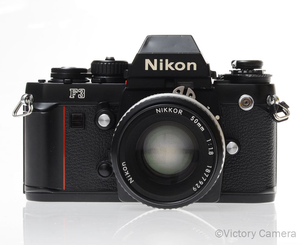 Nikon F3 35mm Film Camera w/ Nikon 50mm f1.8 AI Lens [EXC-] image 1