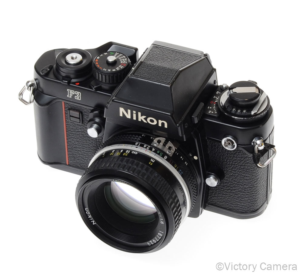 Nikon F3 35mm Film Camera w/ Nikon 50mm f1.8 AI Lens [EXC-] image 2