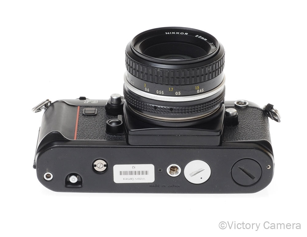 Nikon F3 35mm Film Camera w/ Nikon 50mm f1.8 AI Lens [EXC-] image 4