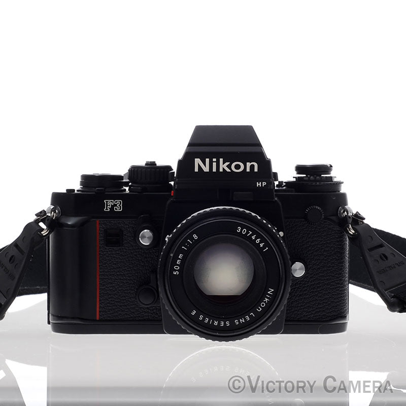 Nikon F3 HP F3HP 35mm Film Camera w/ Nikon 50mm f1.8 AI-s Lens [EXC+] - Victory Camera