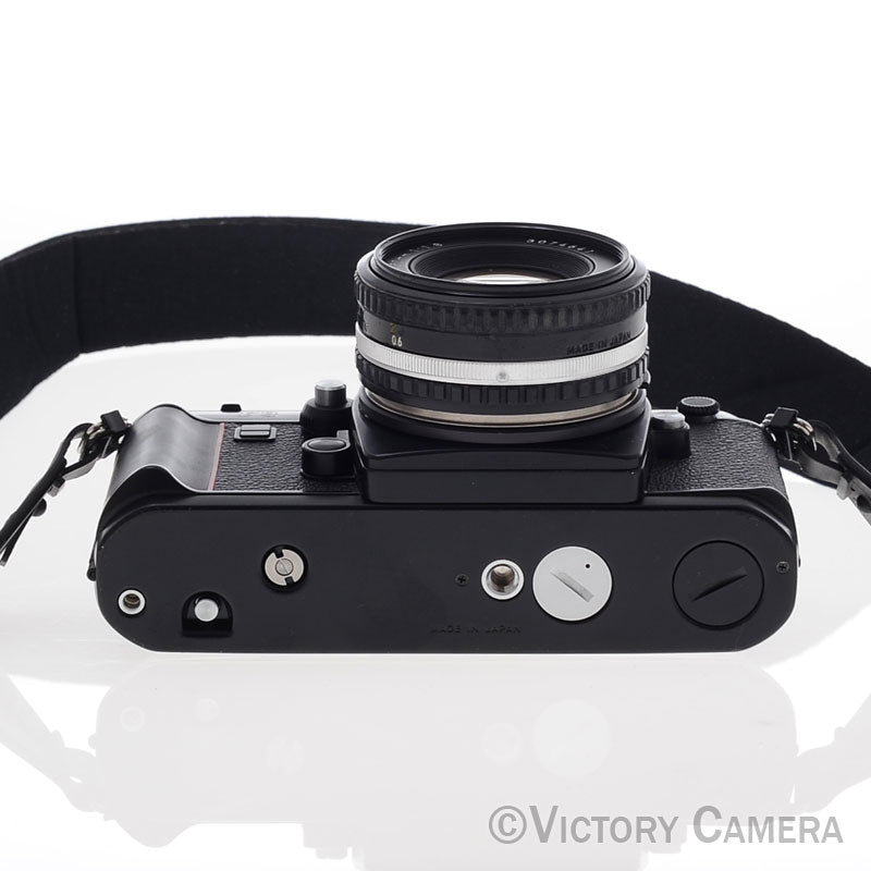 Nikon F3 HP F3HP 35mm Film Camera w/ Nikon 50mm f1.8 AI-s Lens [EXC+]