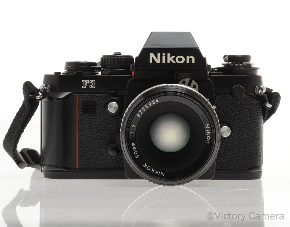 Nikon F3 35mm Film Camera w/ 50mm f1.8 AI Lens [EXC]