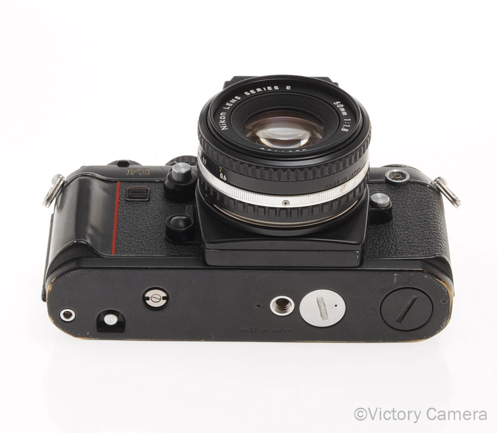 Nikon F3 HP F3HP 35mm Film Camera w/ 50mm f1.8 AI-s Lens -New Seals- [EXC] - Victory Camera