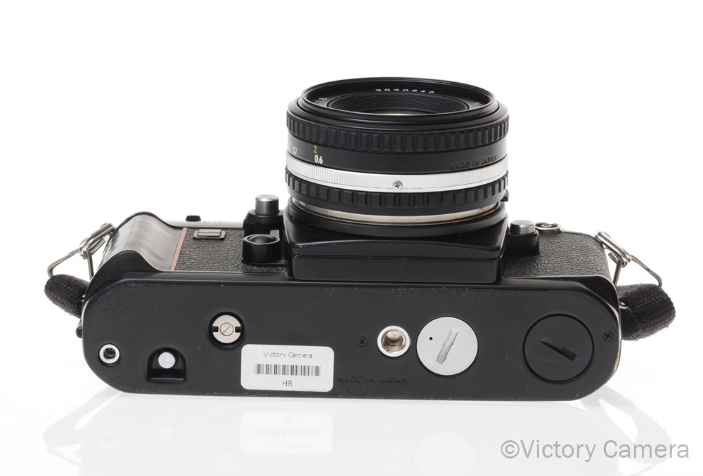 Nikon F3 HP F3HP 35mm Film Camera w/ Nikon 50mm f1.8 AI-S Lens [EXC] - Victory Camera
