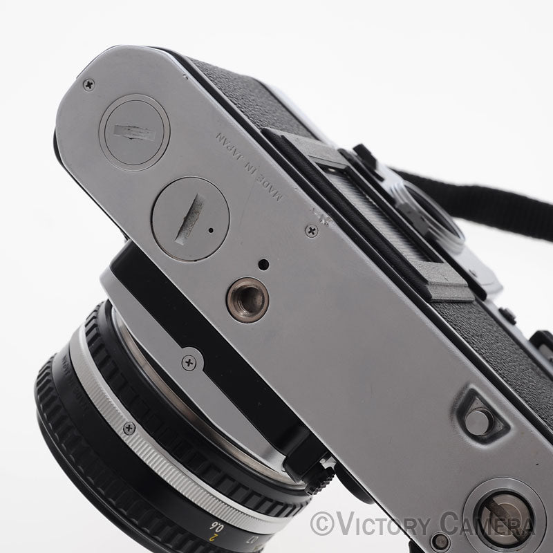 Nikon FA Chrome Camera Body w/ Matrix Metering and 50mm f1.8 Lens [EXC-] - Victory Camera