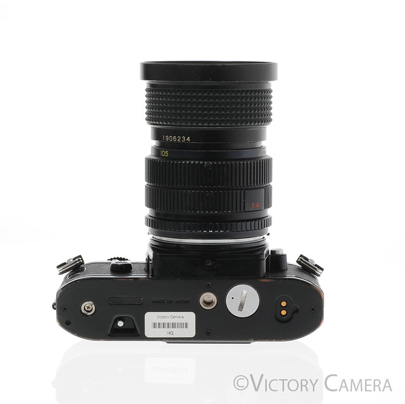 Nikon FG "Panda" 35mm Camera w/ 28-105mm Zoom Lens [EXC-] - Victory Camera