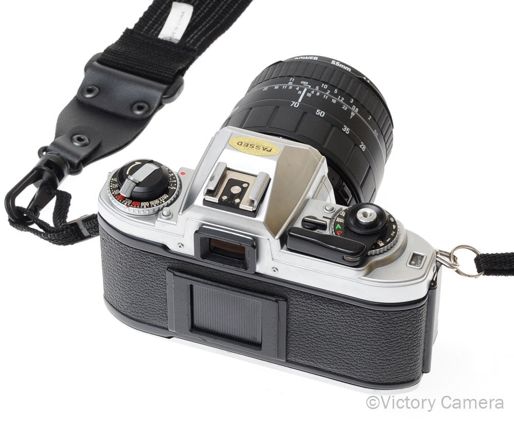 Nikon FG Black Camera w/ 28-70mm Zoom Lens [EXC] - Victory Camera