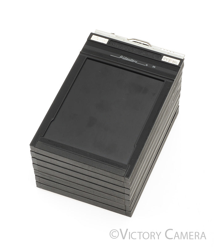 Riteway 4x5 Film Holders, Lot of 7 [EXC] - Victory Camera