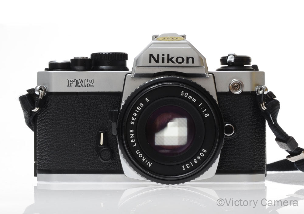 Nikon FM2-N FM2N Black Camera Body w/ 50mm f1.8 AI-s Lens [EXC] image 1