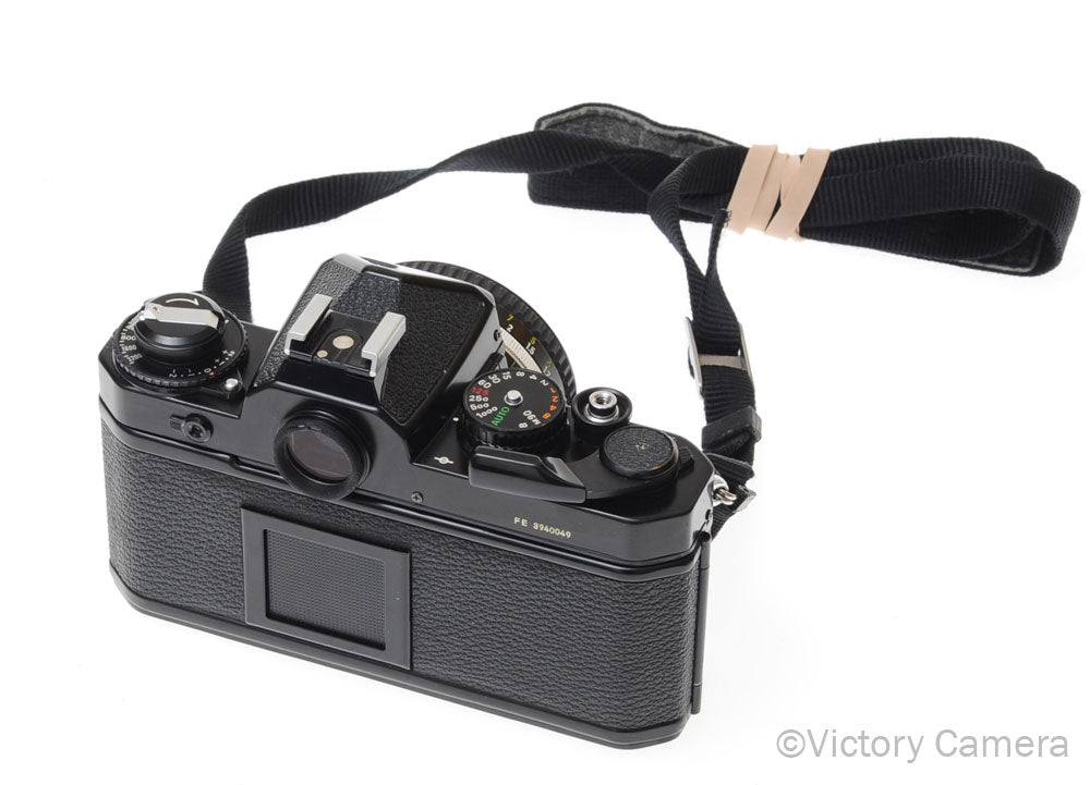 Nikon FE Black 35mm Film Camera with 50mm f1.8 AI-S Lens [EXC+] - Victory Camera