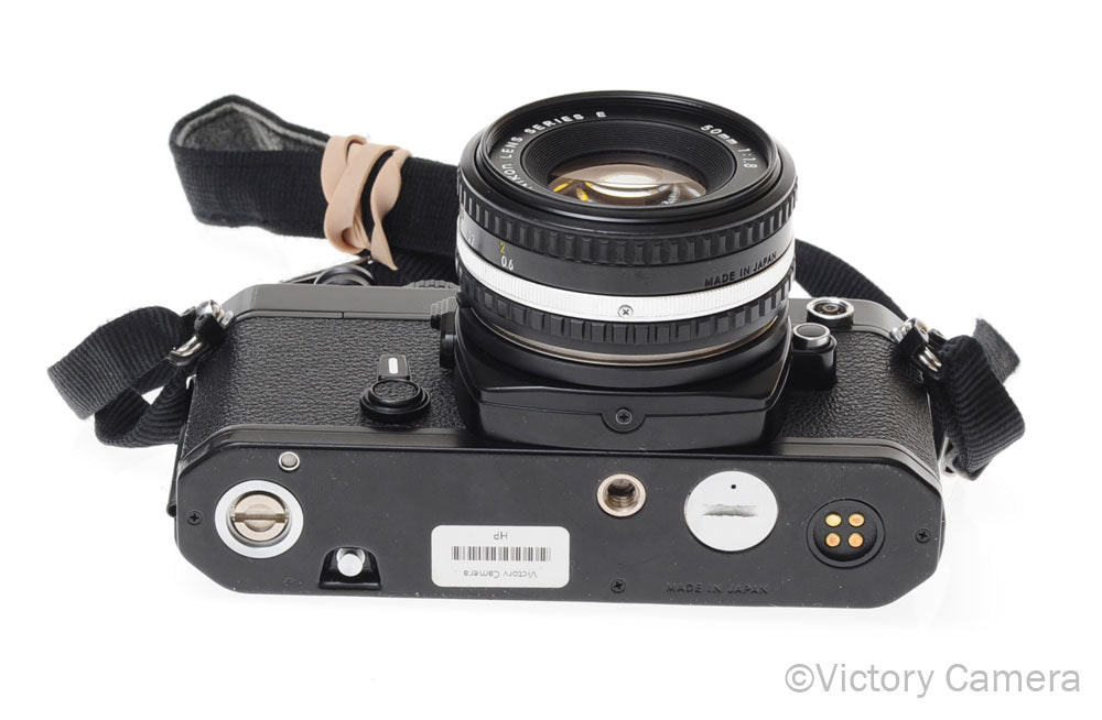 Nikon FE Black 35mm Film Camera with 50mm f1.8 AI-S Lens [EXC+] - Victory Camera
