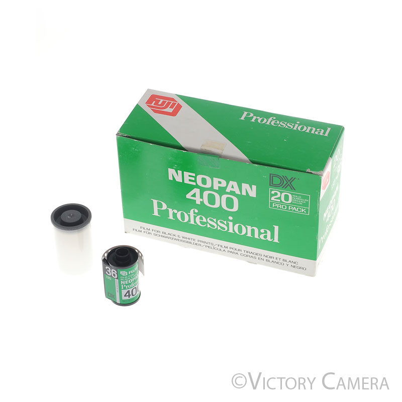 20x Fujifilm Neopan 400 Black and White 35mm Film -EXP. 6/2000- [AS-IS] image 1