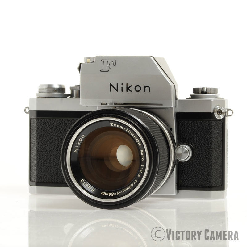 フィルムカメラ Nikon FG-20/ZOOM NIKKOR 43-86mm Ai Opt N Mint] Nikon FG-20 Black + Ai Zoom-Nikkor 43-86mm f3.5