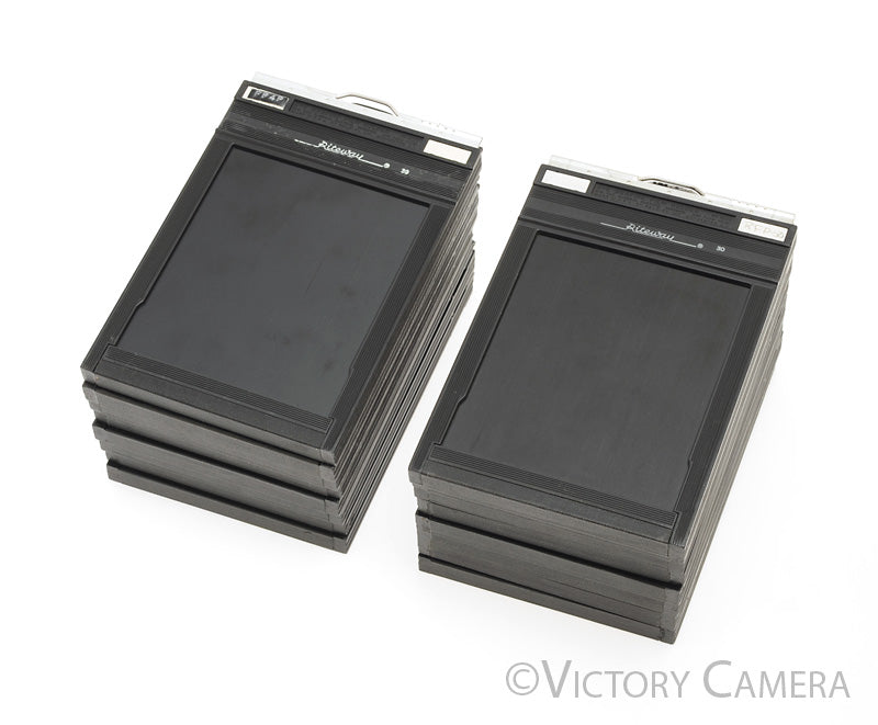 Riteway 4x5 Film Holders, Lot Of 16 [EXC] - Victory Camera
