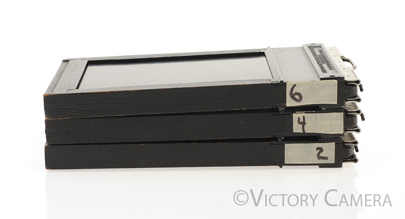 3 x Graphic View Type 5 3 1/4&quot; x 4 1/4&quot; Film Holders - Victory Camera