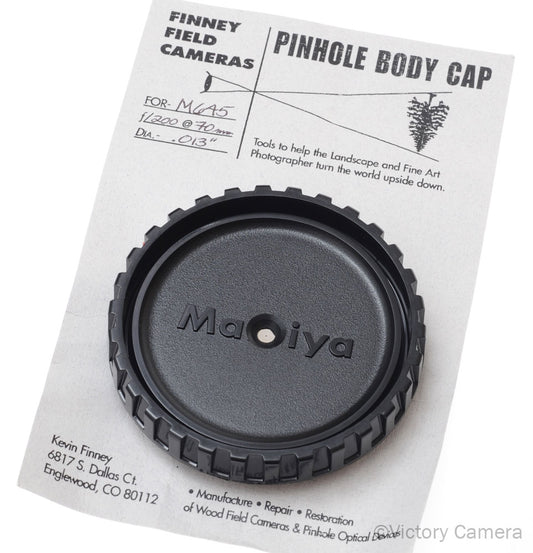 Finney Mamiya 645 Pinhole Lens [EXC+] - Victory Camera