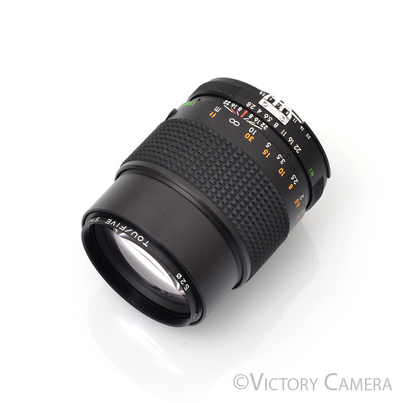 Tou/ Five Star MC 135mm f2.8 Telephoto Portrait Lens Nikon AI [EXC-] - Victory Camera