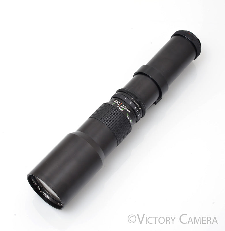 Tou/Five Star 500mm f8 Telephoto Prime Lens for Minolta [GOOD] - Victory Camera