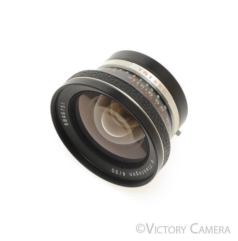AusJena 20mm f4 Flektogon Wide Angle Lens for Pentax M42 -Light Marks- [GOOD] - Victory Camera
