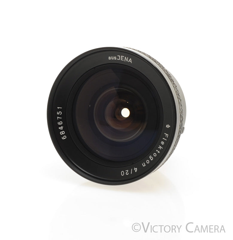 AusJena 20mm f4 Flektogon Wide Angle Lens for Pentax M42 -Light Marks- [GOOD] - Victory Camera