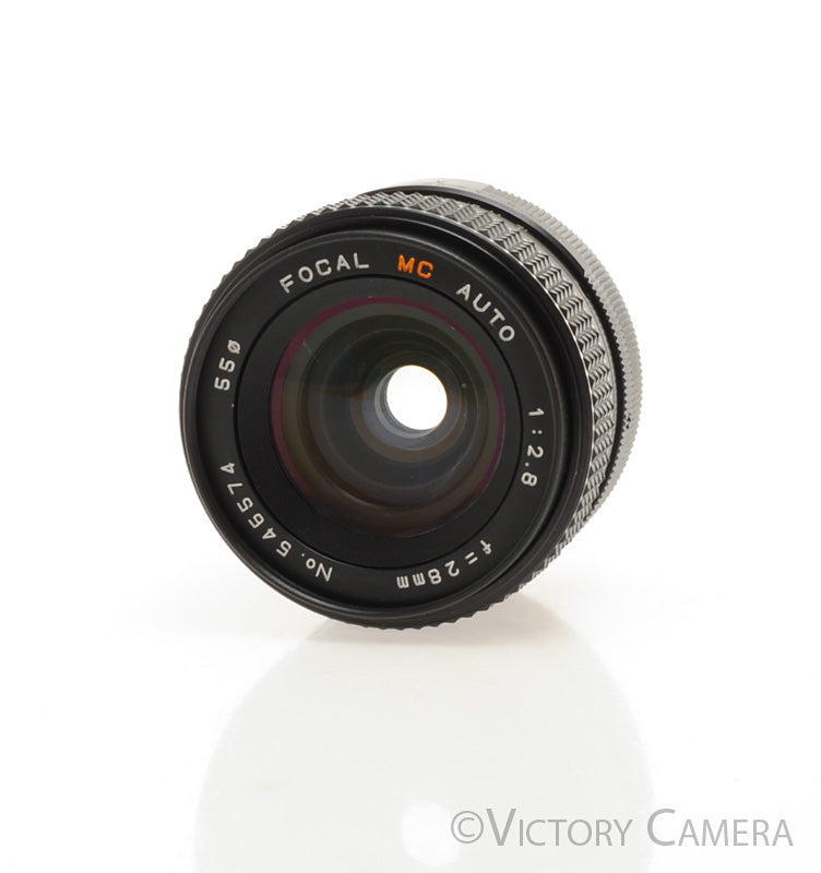 Focal MC Auto 28mm f2.8 Wide Angle Prime Lens For M42 Mount [EXC+] - Victory Camera