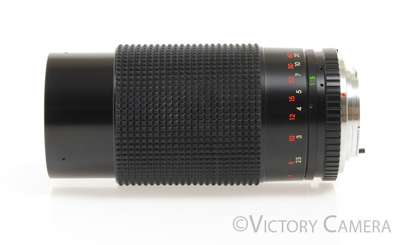 Focal MC 80-200mm f4 Telephoto Zoom Lens for Minolta Manual Focus [MINT] - Victory Camera