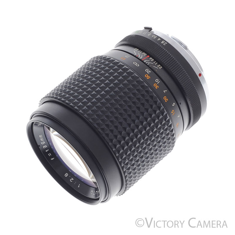 Focal MC 135mm f2.8 Telephoto Portrait Lens for Minolta MD Mount [EXC+] - Victory Camera