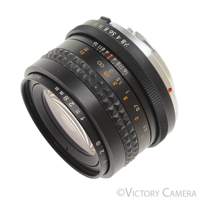 Focal MC Auto 28mm f2.8 Wide Angle Lens for Minotla  [EXC] - Victory Camera
