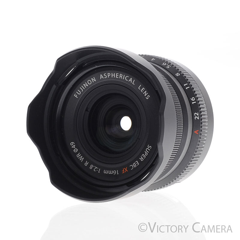 Fujinon XF Super EBC 16mm f2.8 R WR Lens  [EXC+] - Victory Camera