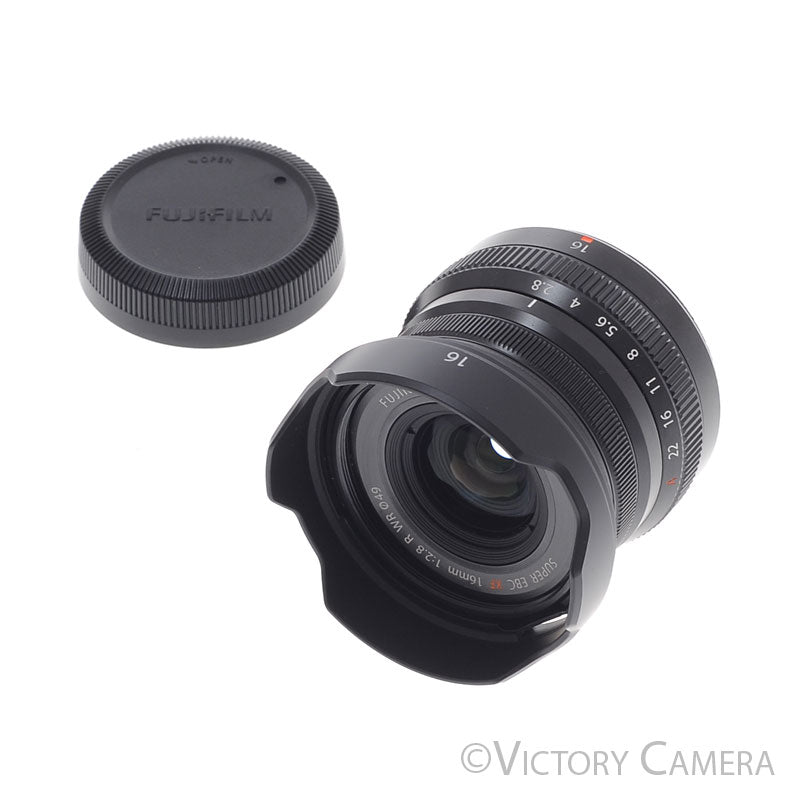 Fujinon XF Super EBC 16mm f2.8 R WR Lens  [EXC+] - Victory Camera