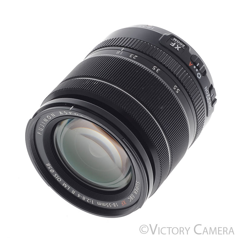 Fuji Fujinon 18-55mm f2.8-4 Super EBC XF R LM OIS X Mount Lens [EXC] - Victory Camera