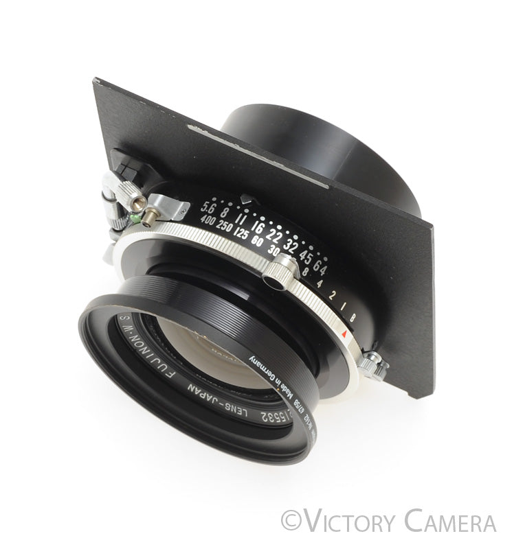 Fuji Fujinon-W S 210mm f5.6 Lens Seiko Shutter Linhof Board Fuji Fujinon-W S 210mm f5.6 Lens Seiko Shutter Linhof Board