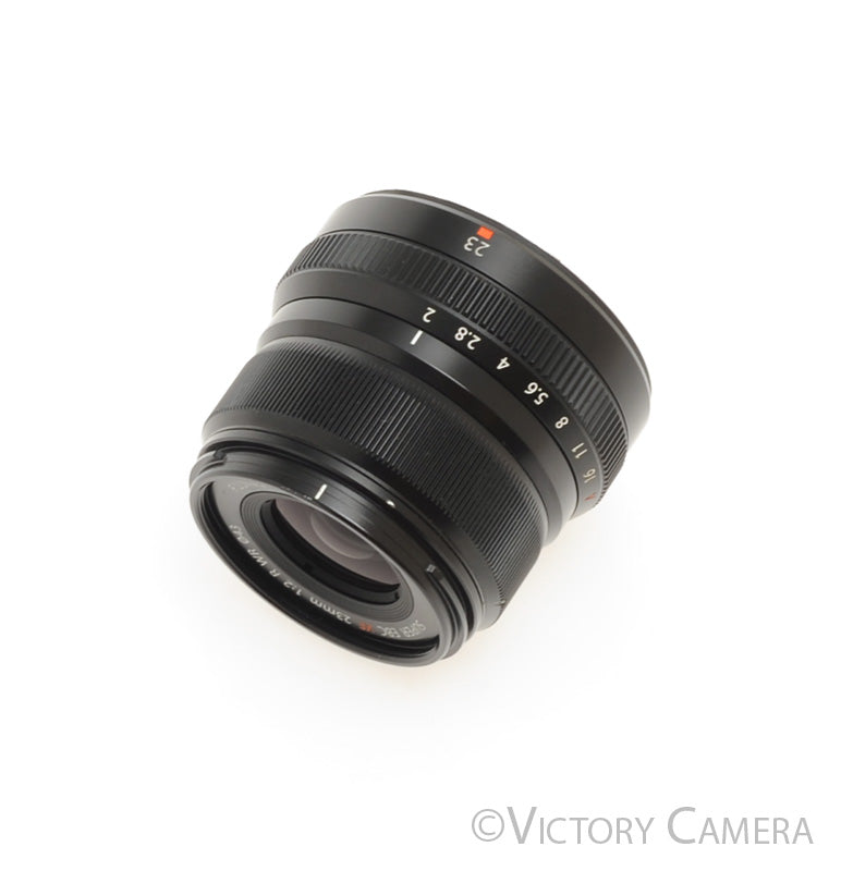 Fuji Fujinon 23mm f2 Super EBC XF WR Lens w/ Shade [EXC+] - Victory Camera