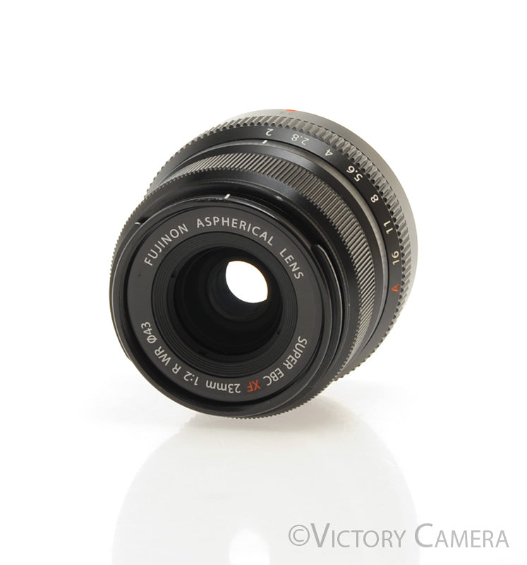 Fuji Fujinon 23mm f2 Super EBC XF WR Lens w/ Shade [EXC+]